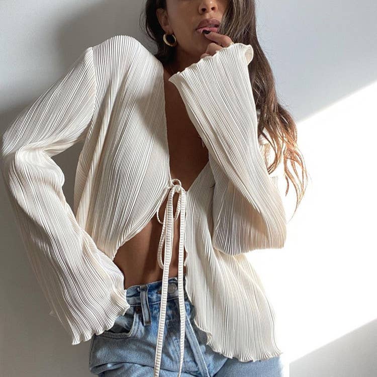 Tie me cute top