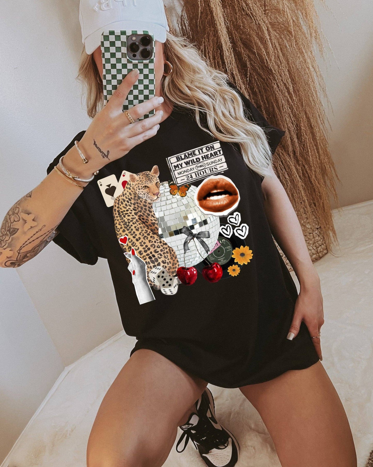 Wild Heart Collage Tee