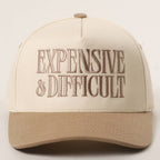 Expensive & difficult