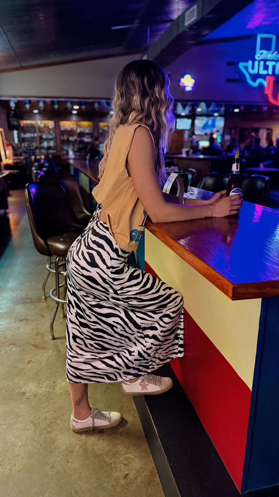 Striker Stripe Dress