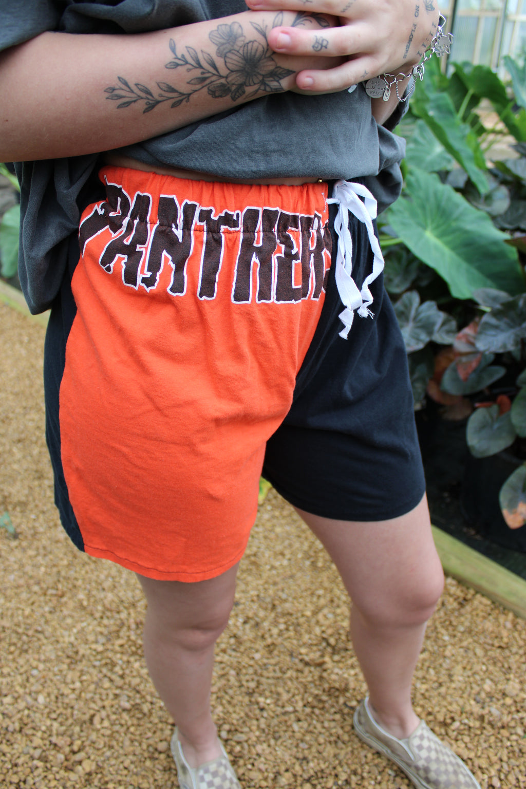 Panthers Upcycled shorts