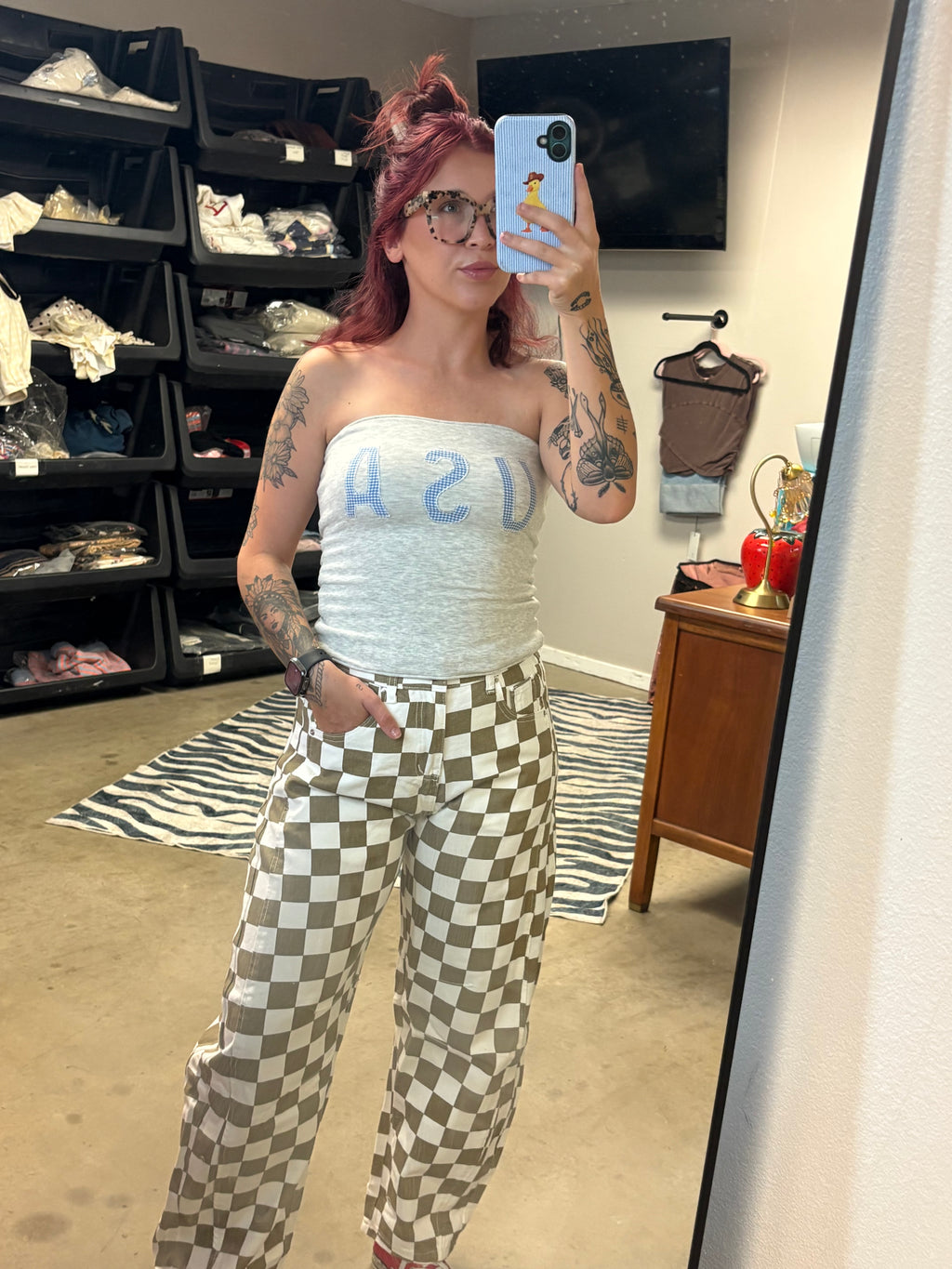 USA tube top