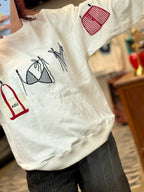 Clothesline sweatshirt