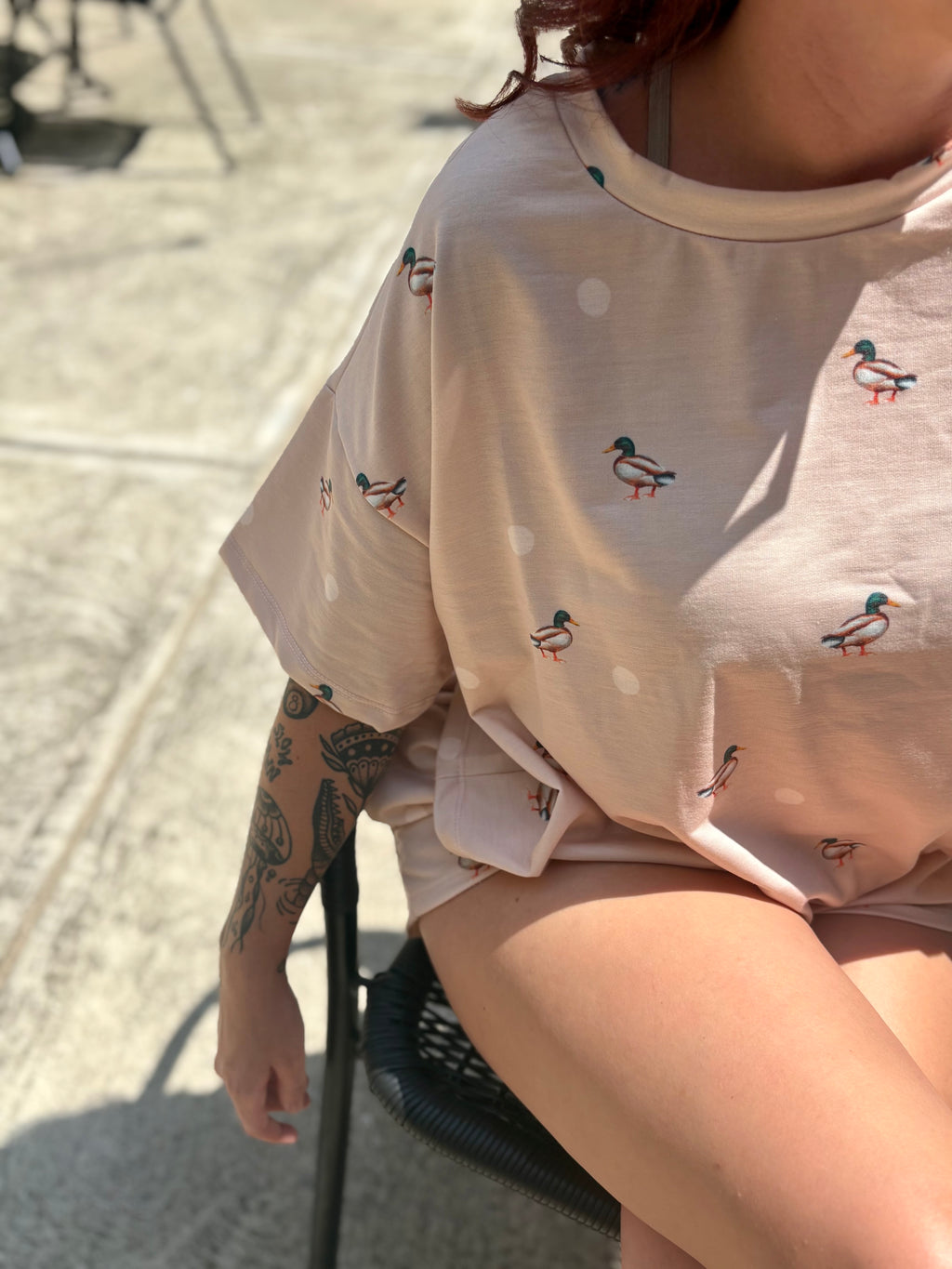 Ducks & dots top