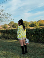 Checkered Cardigan