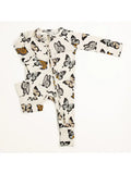 butterfly bamboo jammies