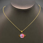 Planet necklace