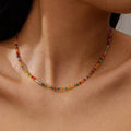 Solo strand necklace