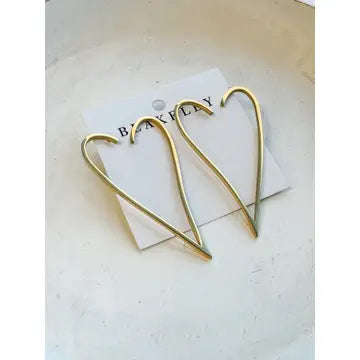 love on loop earrings