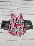 howdy fringe romper