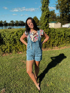 Petal Kiss Tie-Front Top